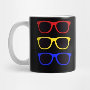 Cool sunglasses- colorful Mug